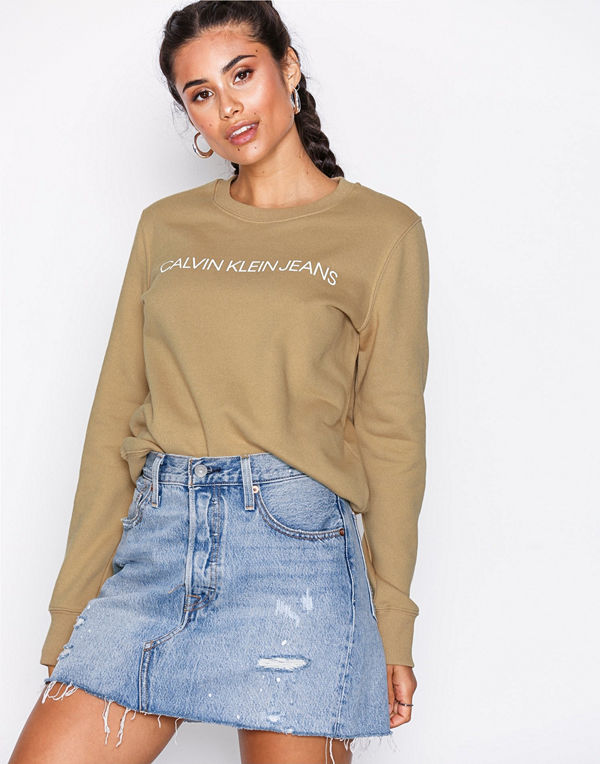 Calvin Klein Jeans Institutional Regular Cre Tannin