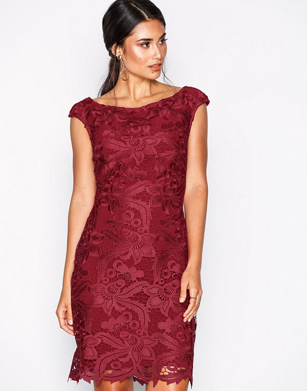 Lauren Ralph Lauren Raydonna-Cap Sleeve-Day Dress