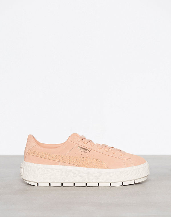 Puma Suede Platform Trace Coral