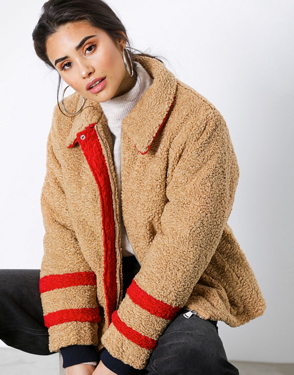 NORR beige bomberjacka Jennifer jacket