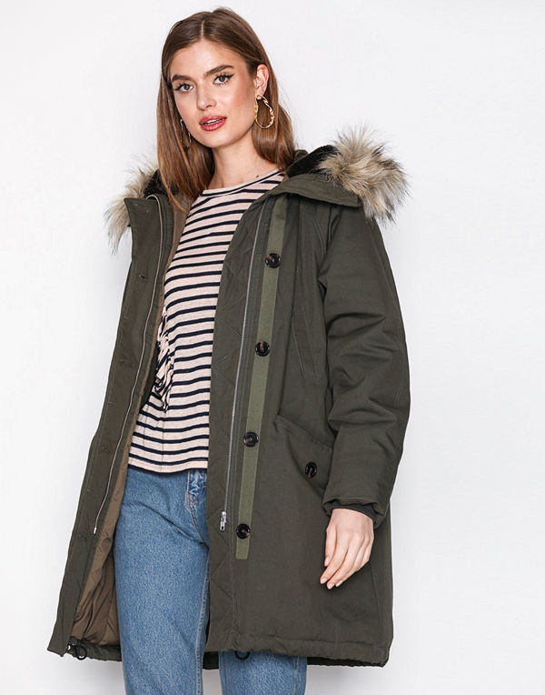 Filippa K Greta Parka Olive