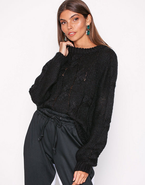 Vero Moda Vmwine Ls O-Neck Cable Blouse