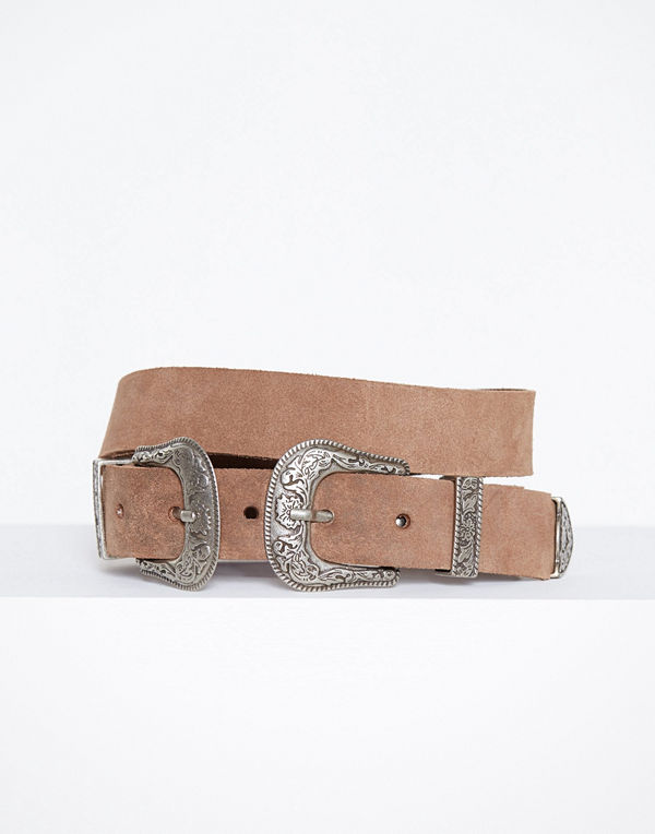 Vero Moda Vmpia Suede Waist Belt Ljus Brun