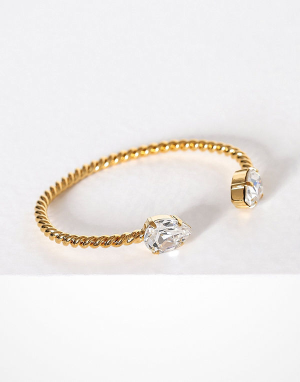 Caroline Svedbom armband Mini drop bracelet Crystal