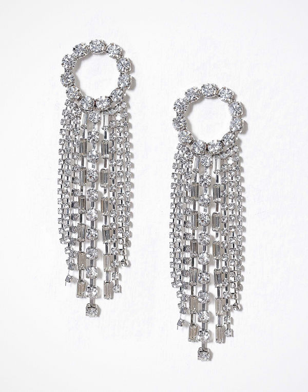 WOS örhängen Curtains Silver