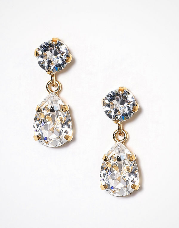 Caroline Svedbom örhängen Mini Drop Earring Crystal