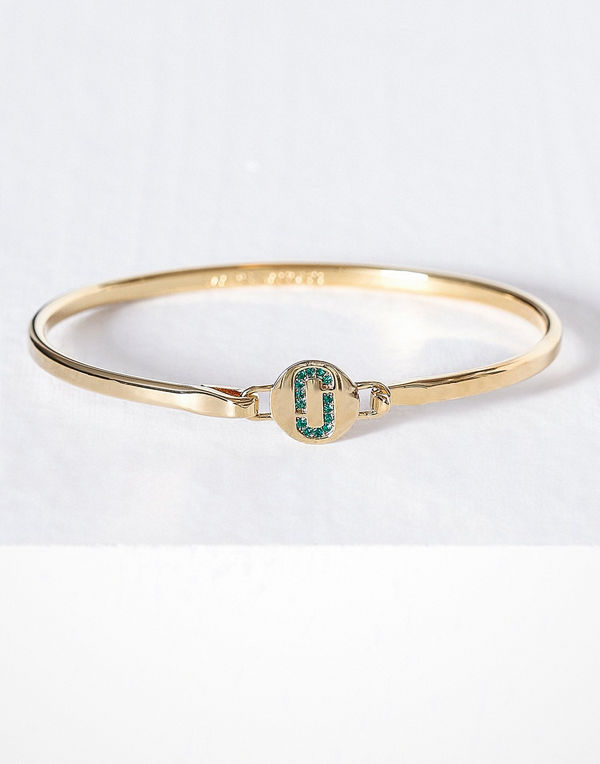 Marc Jacobs armband Hinge Cuff Emerald