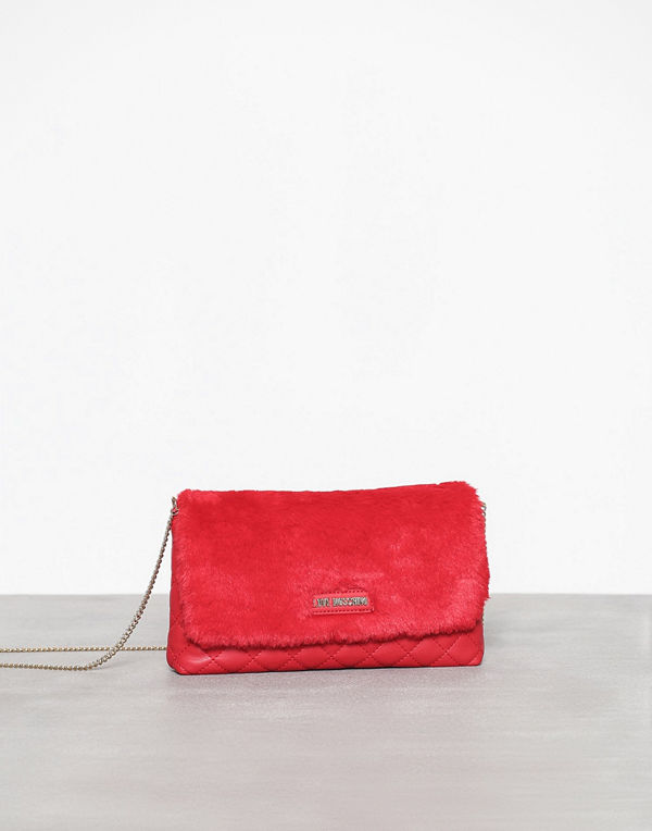 Love Moschino röd axelväska JC4300PP06KP1