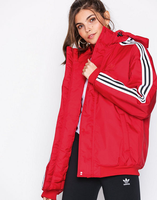 Adidas Originals röd bomberjacka SST Stadion