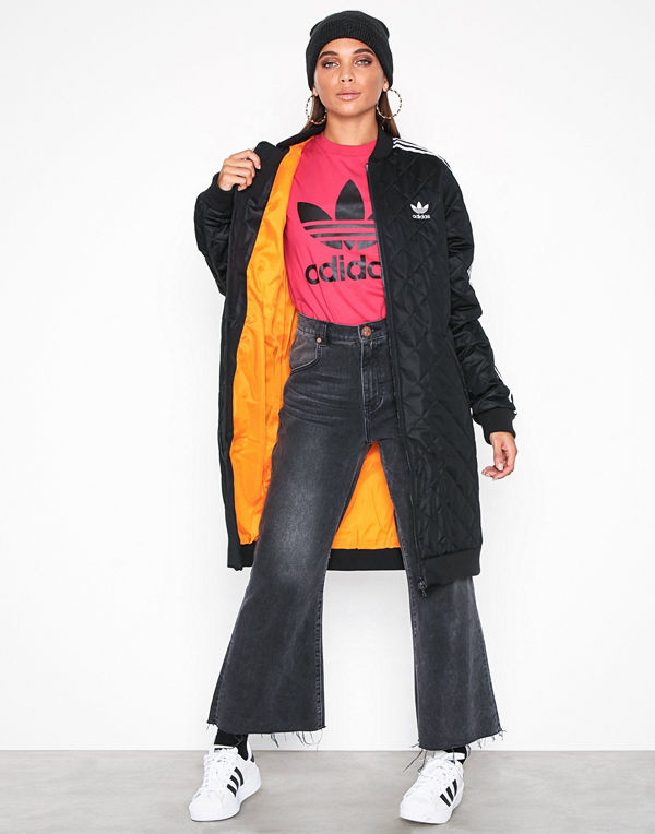 Adidas Originals Long Bomber Svart bomberjacka
