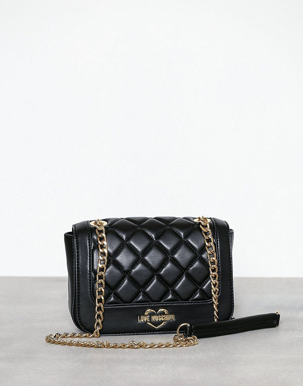 Love Moschino svart axelväska JC4208PP06KA0