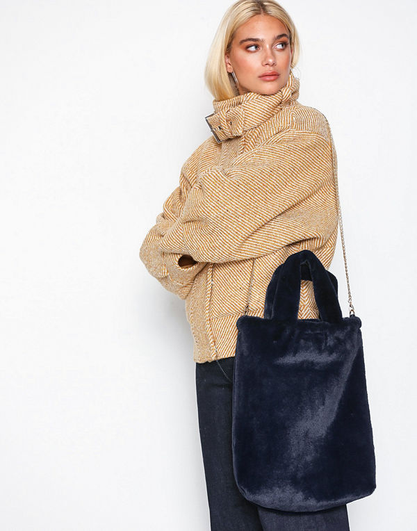Pieces Pckindra Shopper Dc Blå