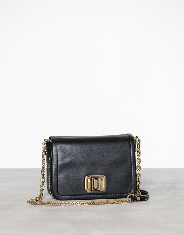 Marc Jacobs The Mini Squeeze/w Chain Svart axelväska