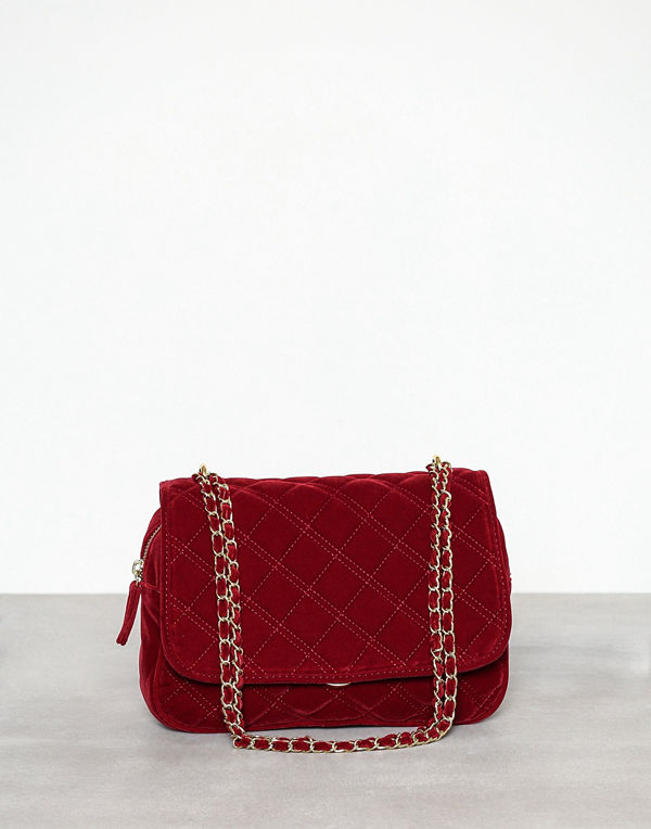 Pieces vinröd axelväska Pckoribella Cross Body