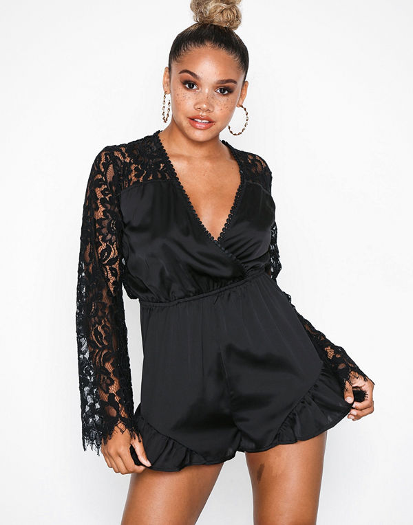 Kiss The Sky Chantilly Playsuit