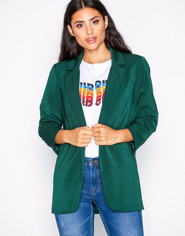 Only onlNOORA Loose 4/5 Blazer Tlr Grön