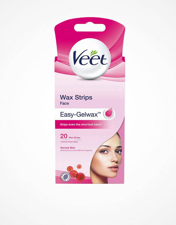 Veet Cold Wax Strips Face 20st