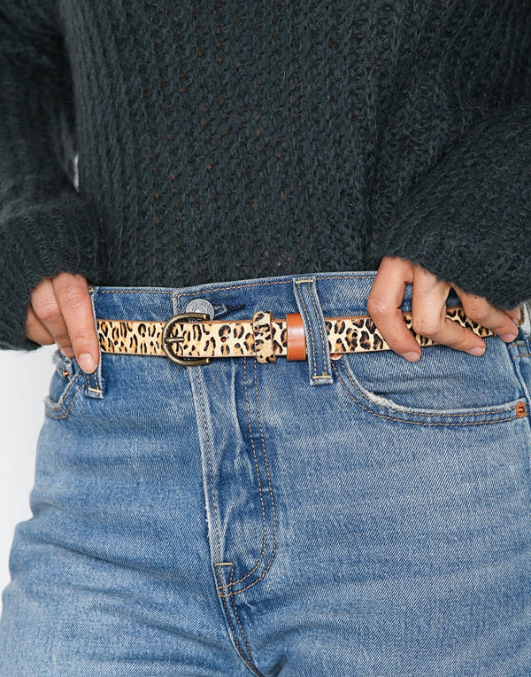 Pieces Pclana Leather Jeans Belt