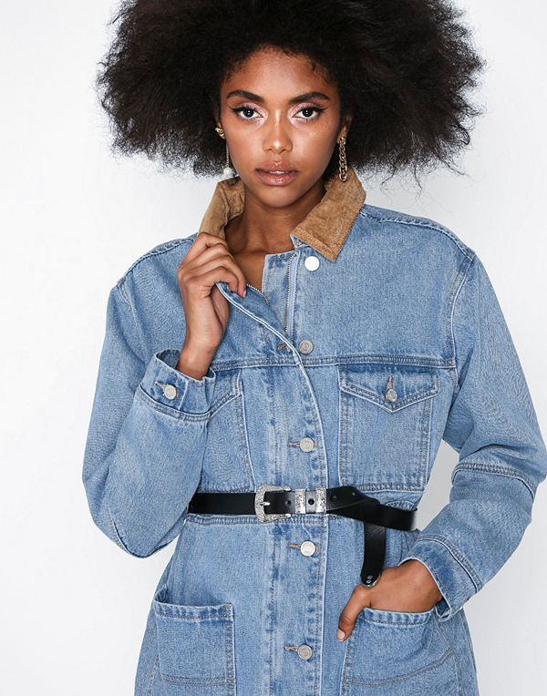 Pieces Pclera Leather Jeans Belt Pb