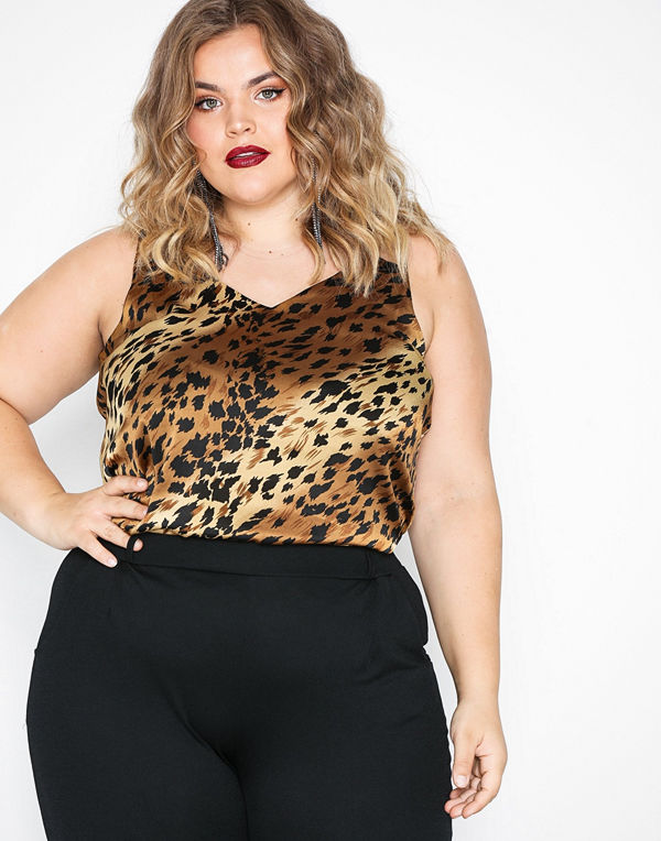 River Island SL Leopard Cami Top