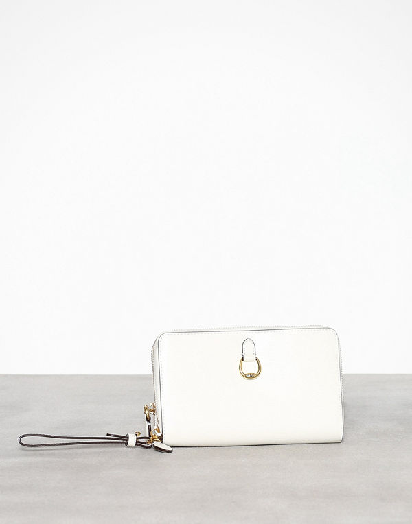 Lauren Ralph Lauren vit kuvertväska Dblzp Phn Wr-Wristlet-Medium