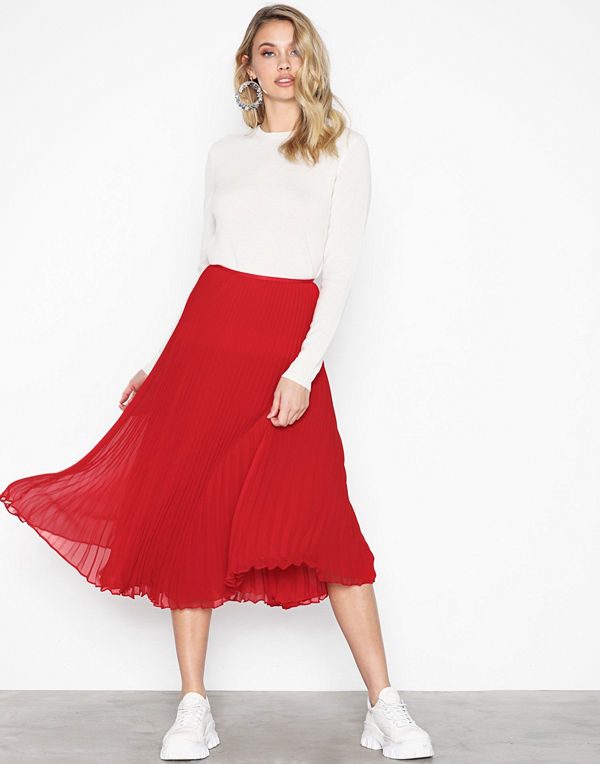 Polo Ralph Lauren Lg Lni Sk-Skirt Red