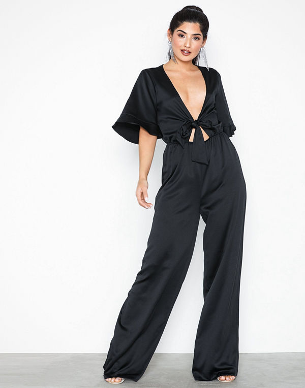 Missguided Kimono Wide Leg Jumpsuit