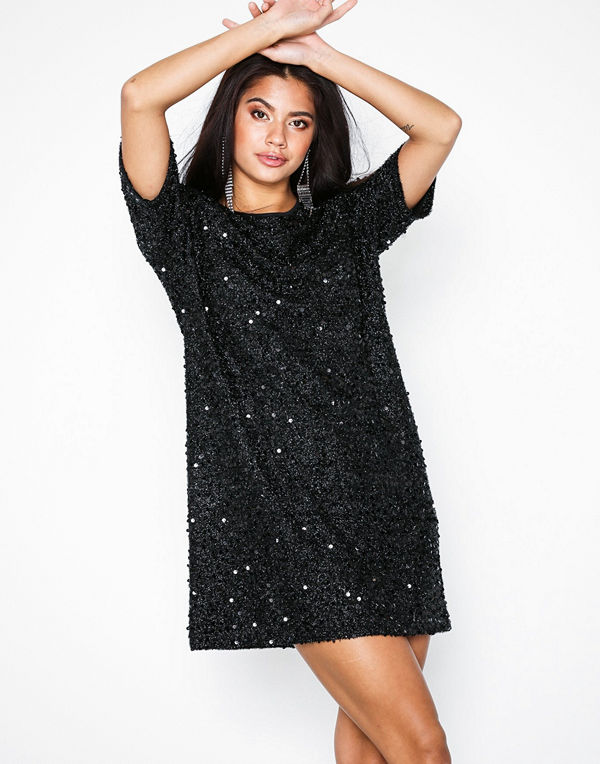 Pieces Pccleo Ss Sequin Dress D2D