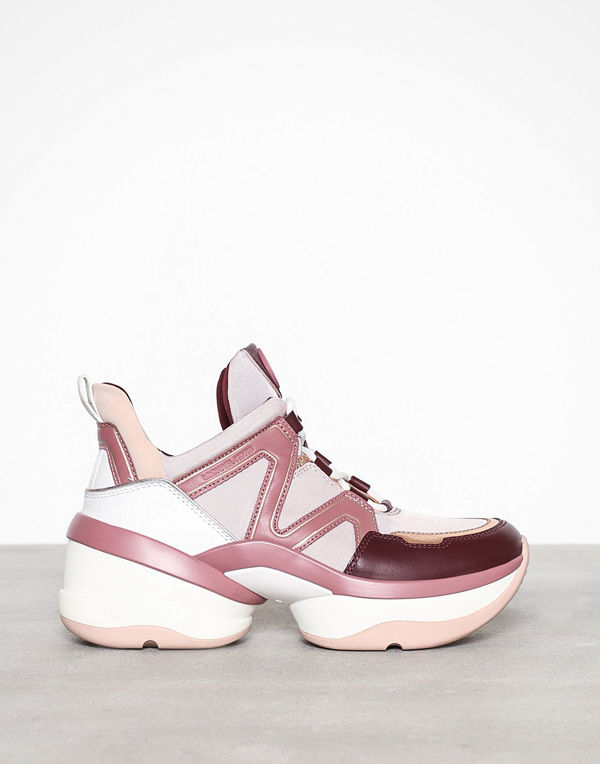 MICHAEL Michael Kors Olympia Trainer Rosa