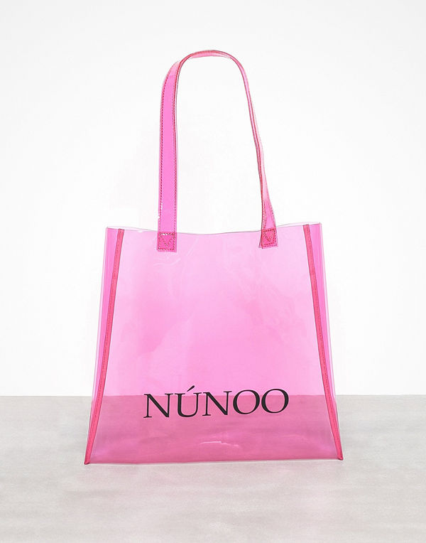 NuNoo Small Tote Transparent Rosa