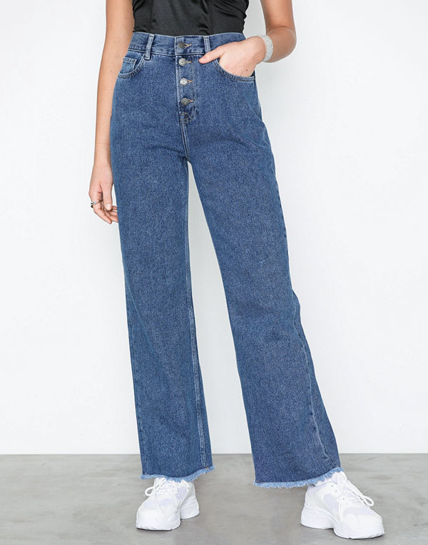 NLY Trend Front Button Denim