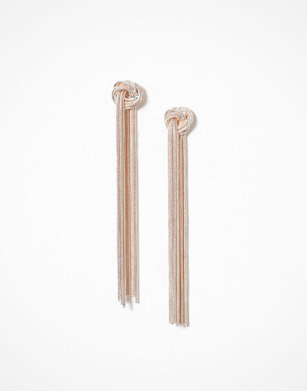 River Island örhängen Knot Slinky Chain Drops