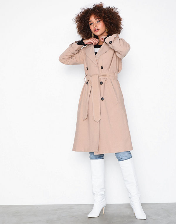 Only onlEMILIA Long Trenchcoat Cc Otw