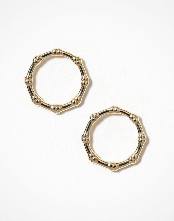 Freedom by Topshop örhängen Bamboo Wrap Studded Earring