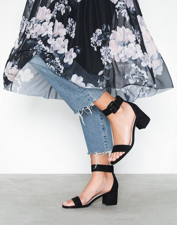 NLY Shoes Buckle Low Heel