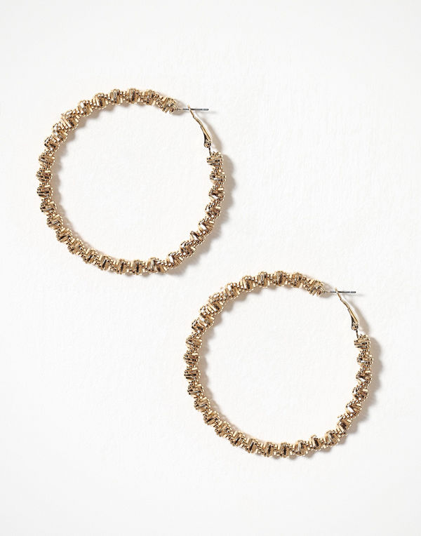River Island örhängen Clean Bobble Rope Hoop