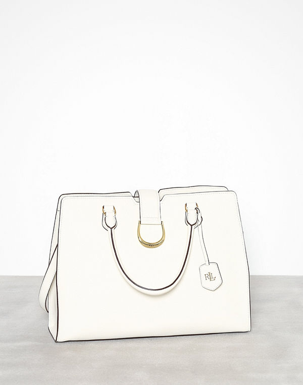 Lauren Ralph Lauren Large City Satchel Natural