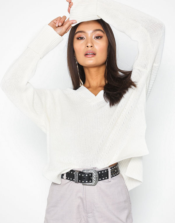 Filippa K Cotton Linen V-Neck Sweater