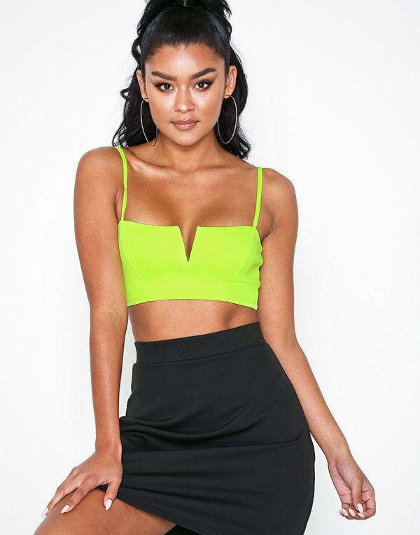 NLY One V Drop Crop Top