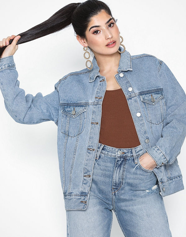 Missguided Oversized Denim Jacket