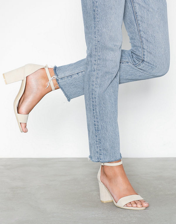 NLY Shoes Block Mid Heel Sandal