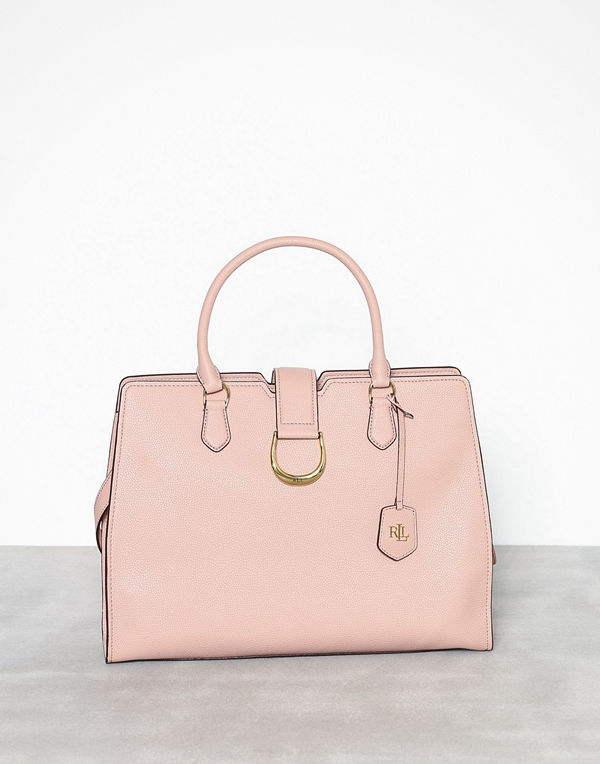 Lauren Ralph Lauren Large City Satchel Rosa