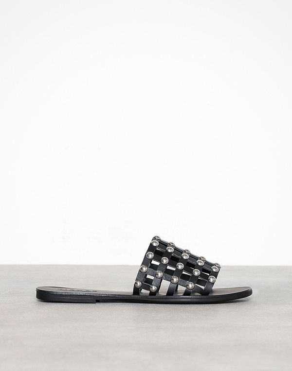 Pieces Pscandra Leather Sandal