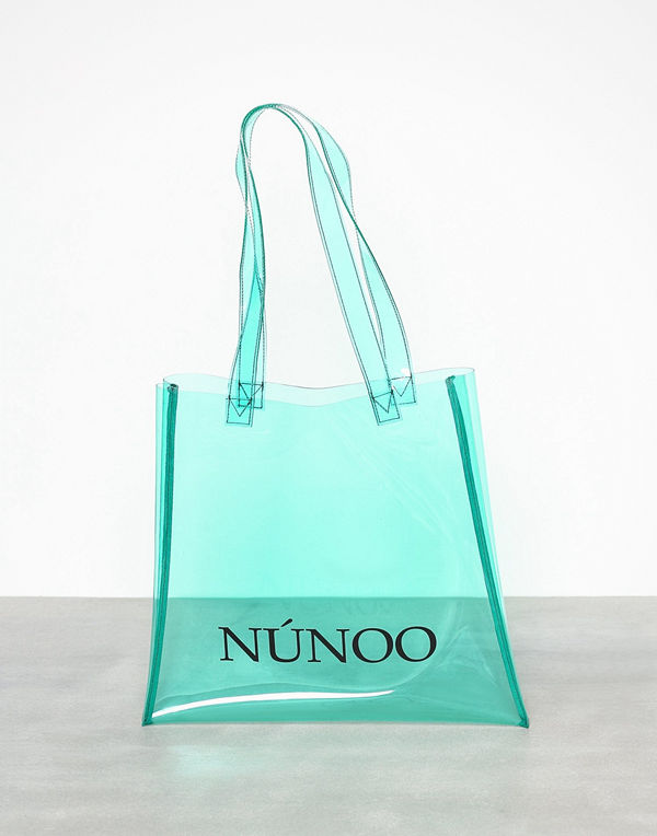 NuNoo Small Tote Transparent Mint