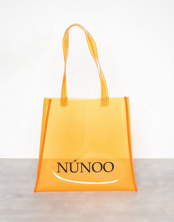 NuNoo Small Tote Transparent Orange