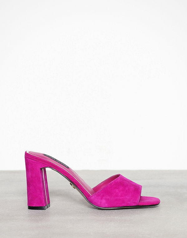 River Island Block Heel Low Mule