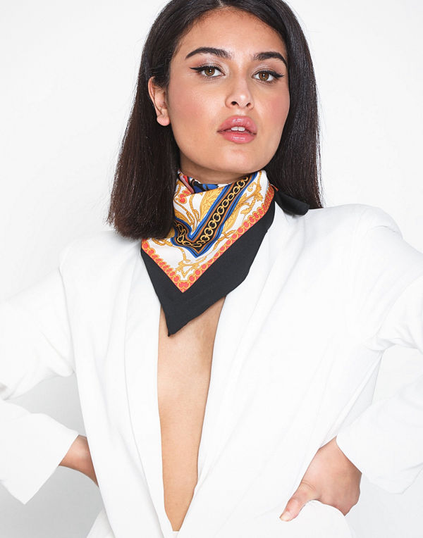 Object Collectors Item Objfrenchy Printed Scarf Rep.