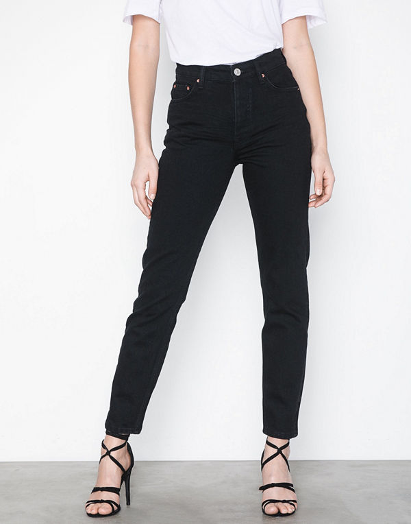 Gina Tricot Original Slim Jeans Offblack