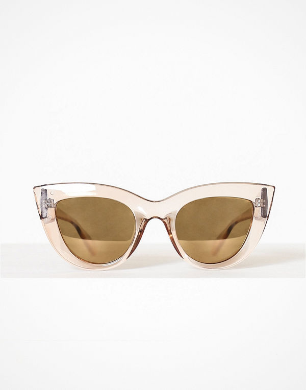 Pieces Pcdona Sunglasses Beige