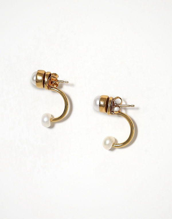 Cornelia Webb örhängen Pearled Half Hoop Earring s - Pair
